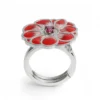 Anello_Hanami-Anemone_Rosso-ruby_Front